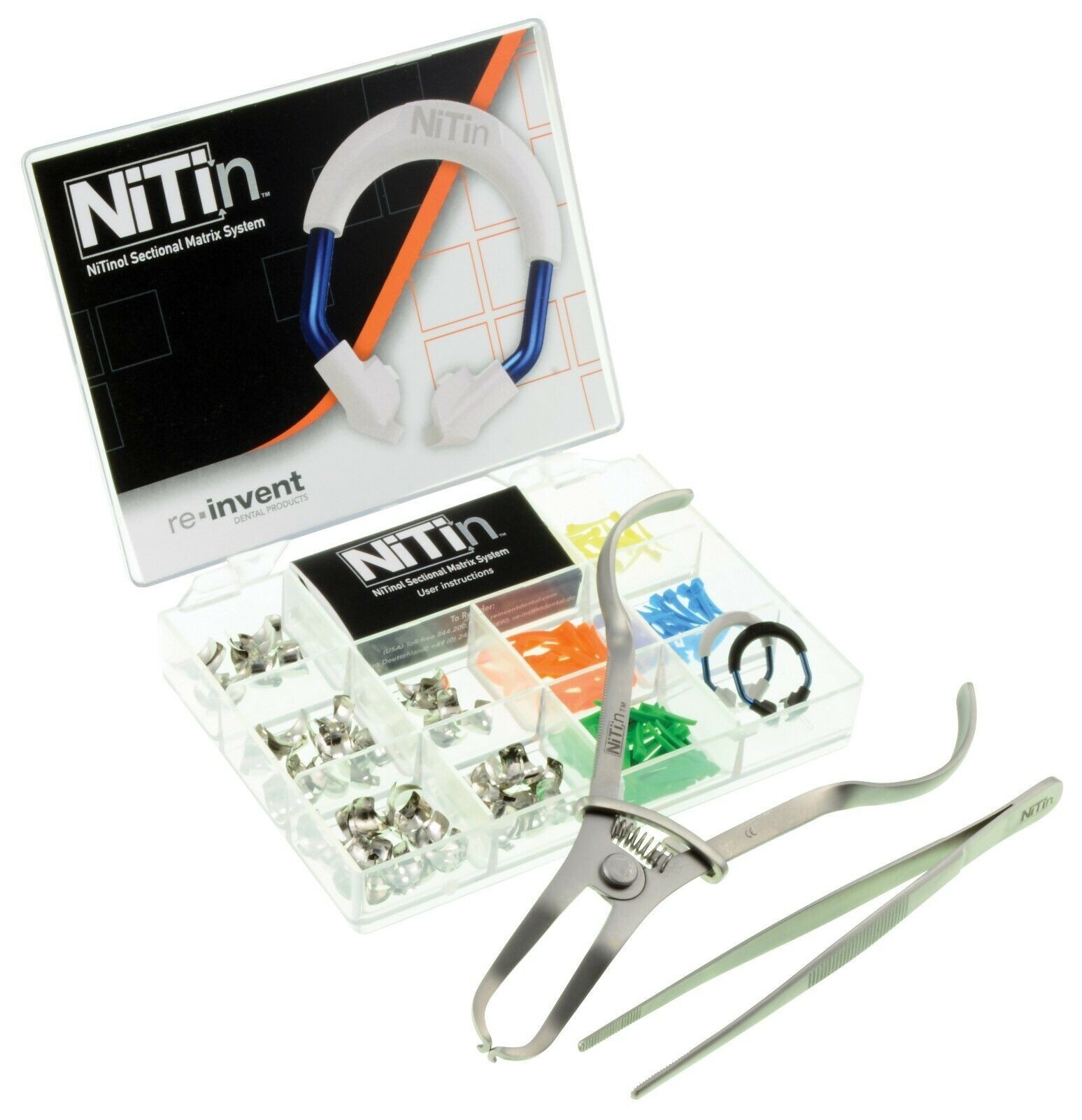 Ivoclar Vivadent NiTin Re-Invent Sectional Matrix System Mini Kit (Free Ship)