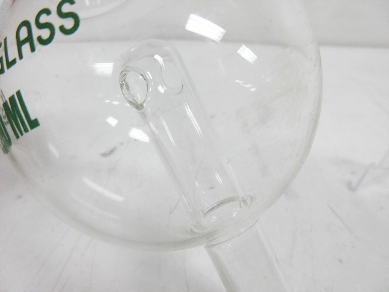 CHEMGLASS CG-1321-04 ROTARY EVAPORATOR BUMP TRAP 250ML 24/40 14/20 ~ HOLES
