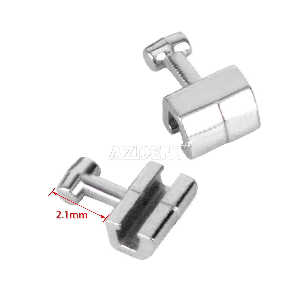 10pcs/pack Dental Orthodontic Crimpable Hooks Short/Long/Stop/Left/Right/Cross