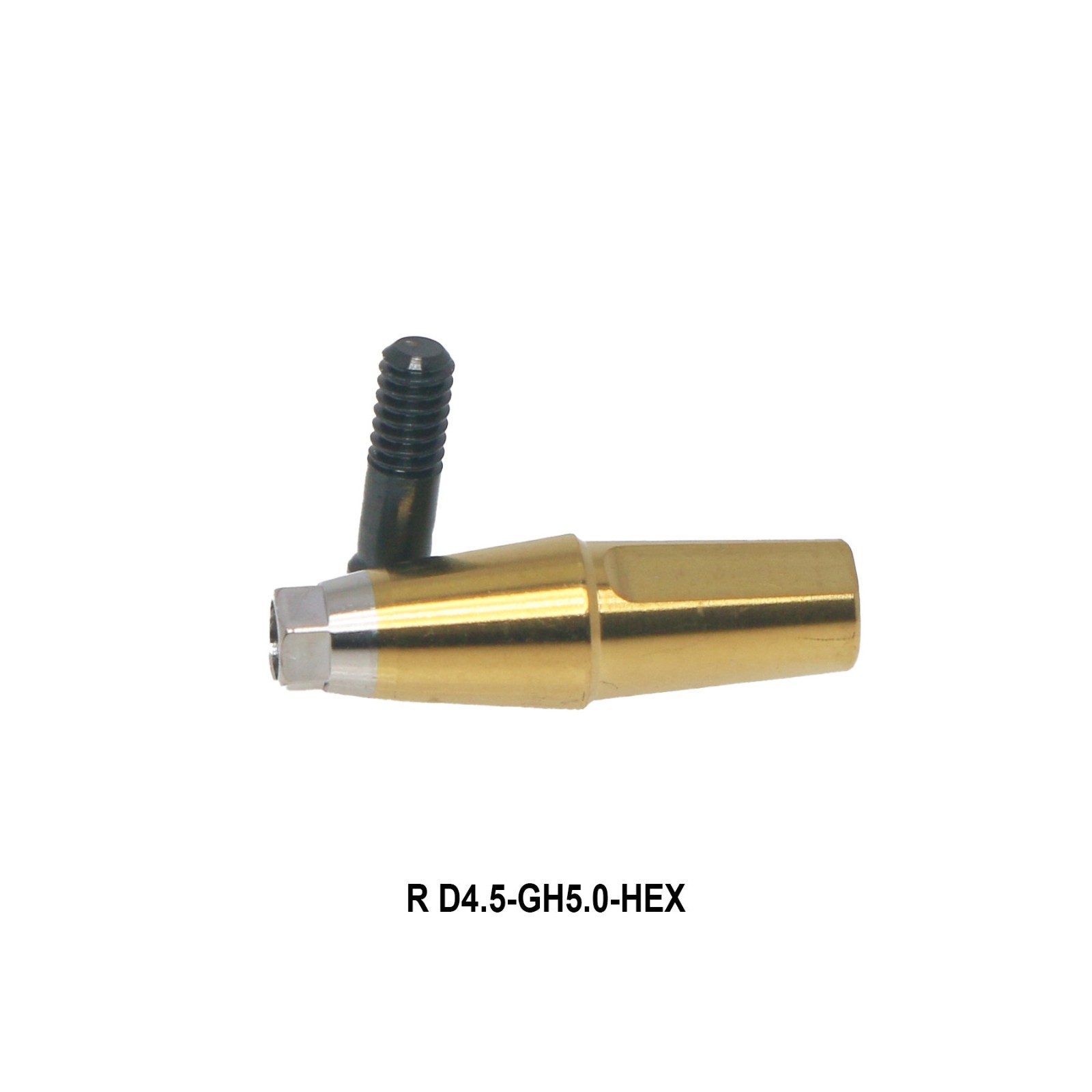 US Titanium Straight Abutment Hex For Hiossen ET Osstem TS Mini Regular Platform
