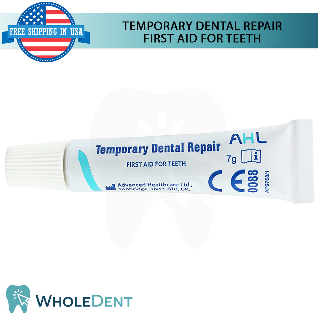 AHL Temporary OTC Dental Repair 7g Crowns Bridges Home Use Emergency First Aid