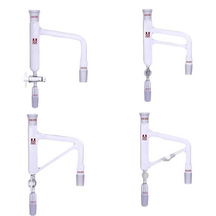 Lab Water Distributor Glass PTFE Stopcock Chemistry Laboratory Glassware