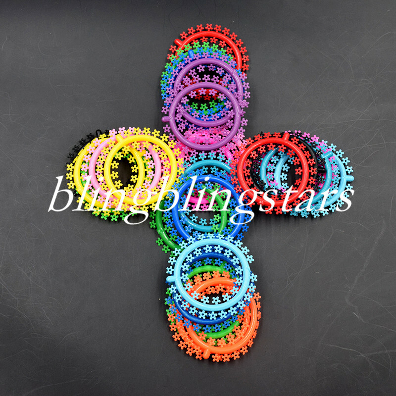 1000 Pcs/Pack Dental Orthodontic Cartoon Ligature Ties Flower Assorted Color