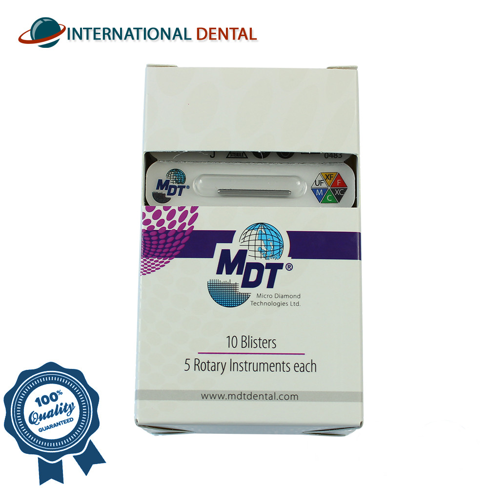 Dental MDT Round End Cutting Diamond Burs 179 FG Medium Grit Restorative Tool