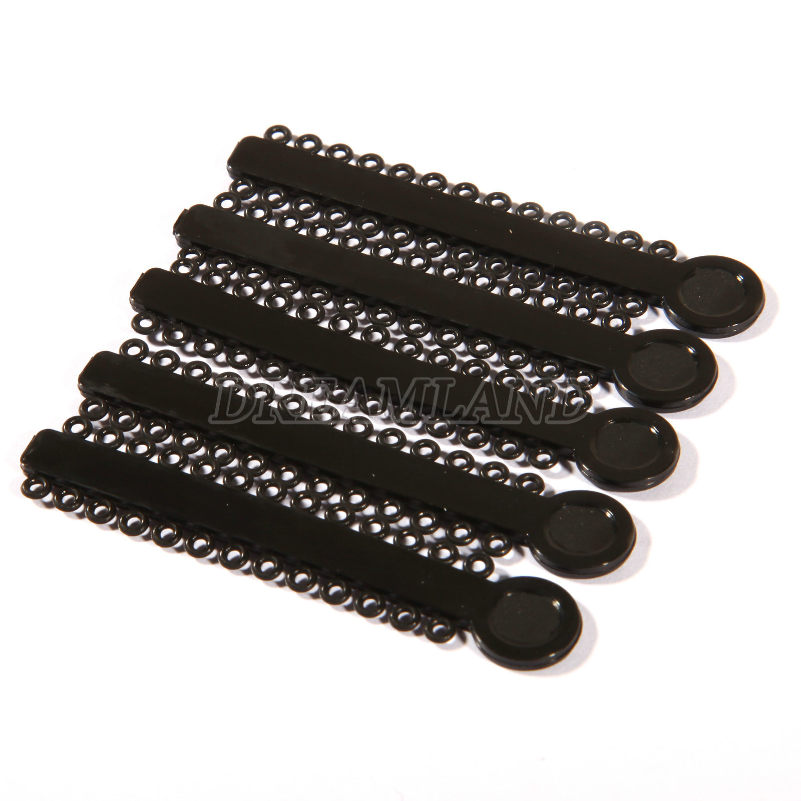 1040Pcs/Bag Dental Orthodontic Brace Elastic Rubber Bands Ligatures Tie 43Colors