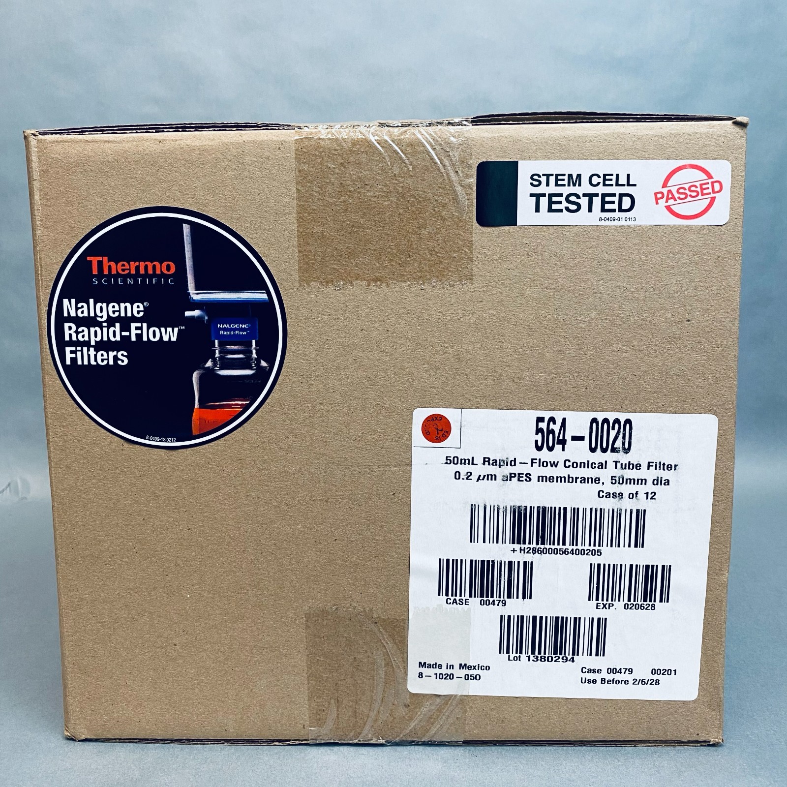 Thermo Scientific Centrifuge Tube Rapid Flow Filter 150 ml 0.2 um Case of 12