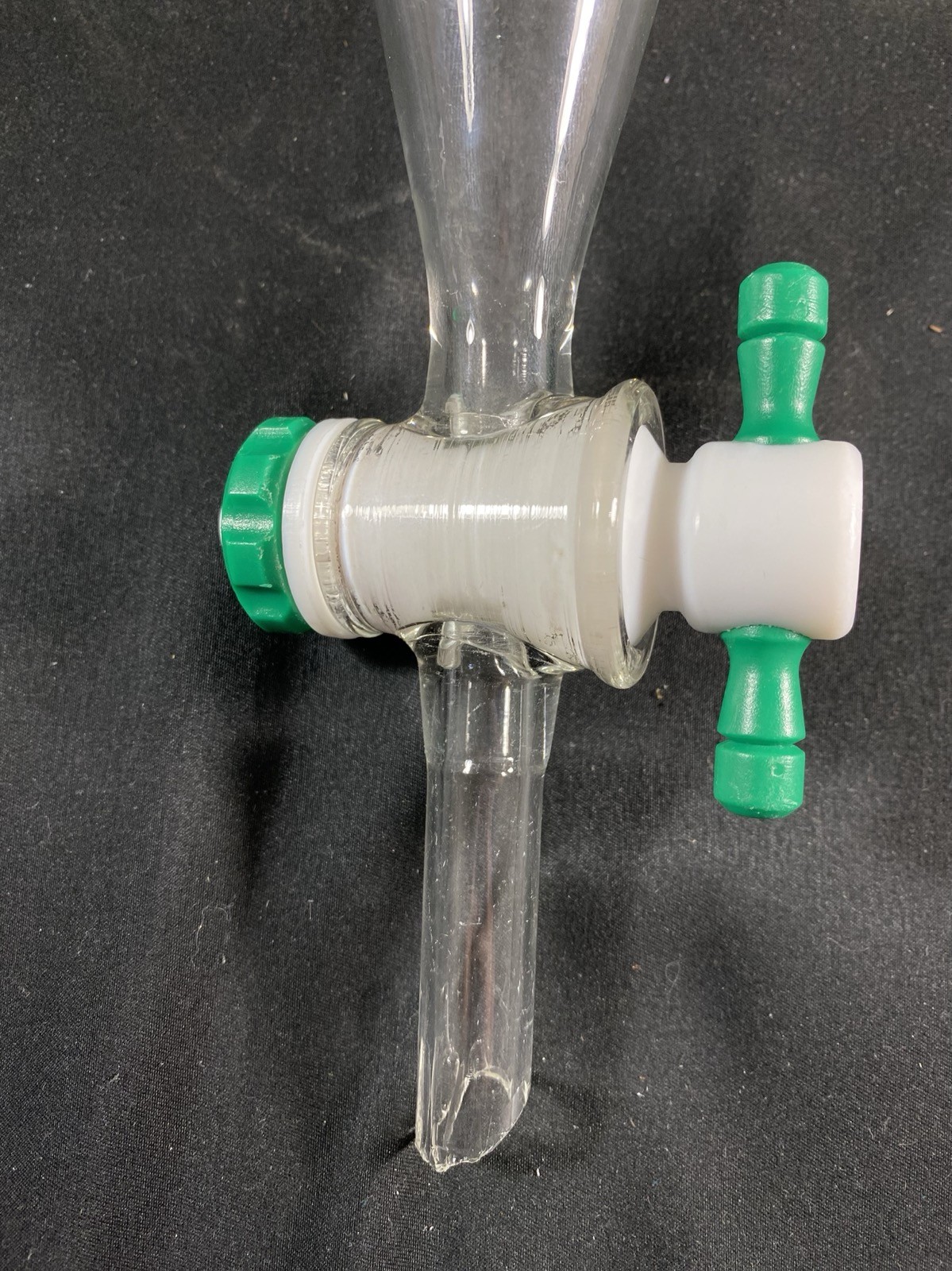 CHEMGLASS 4000mL Squibb Separatory Funnel w/ Stopcock #38 Neck CG-1747-09