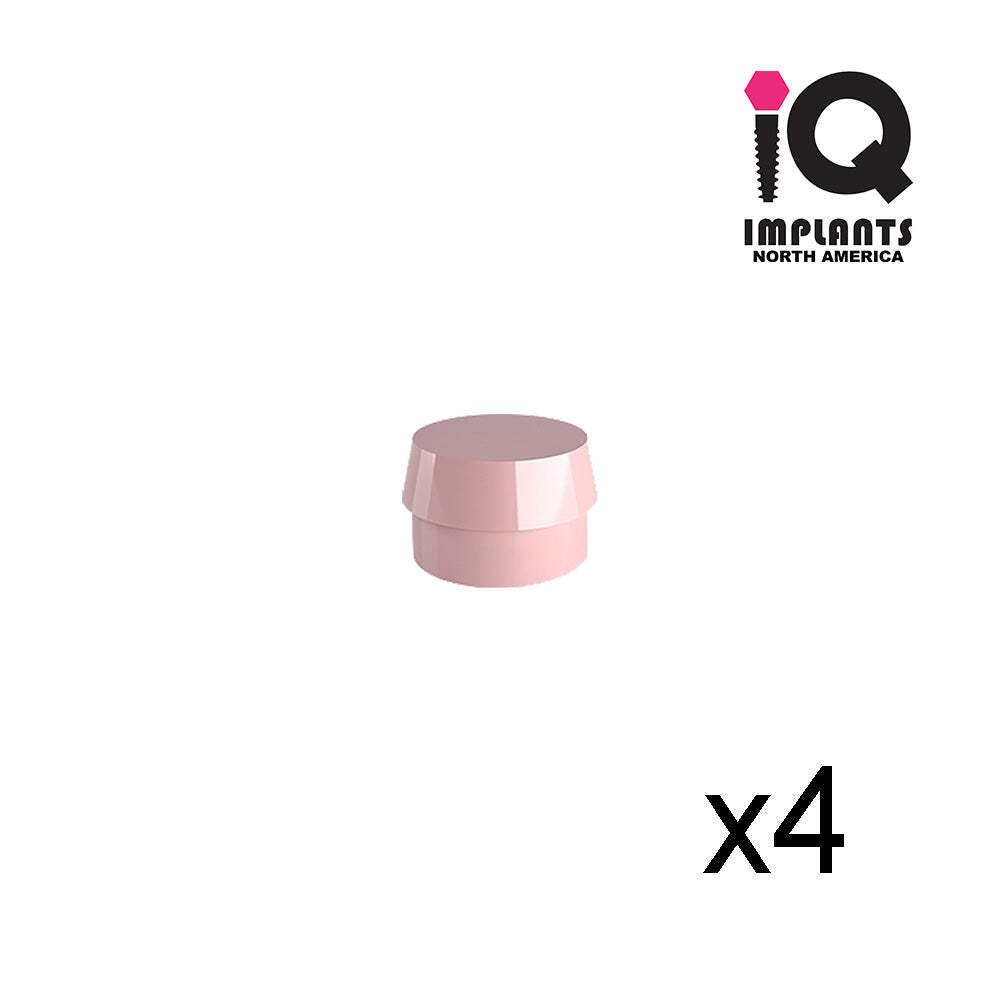 MICRO Ball 1.8mm Anchor Retentive Caps Soft, Pink 1.76lbs / 800gr (4Pk)