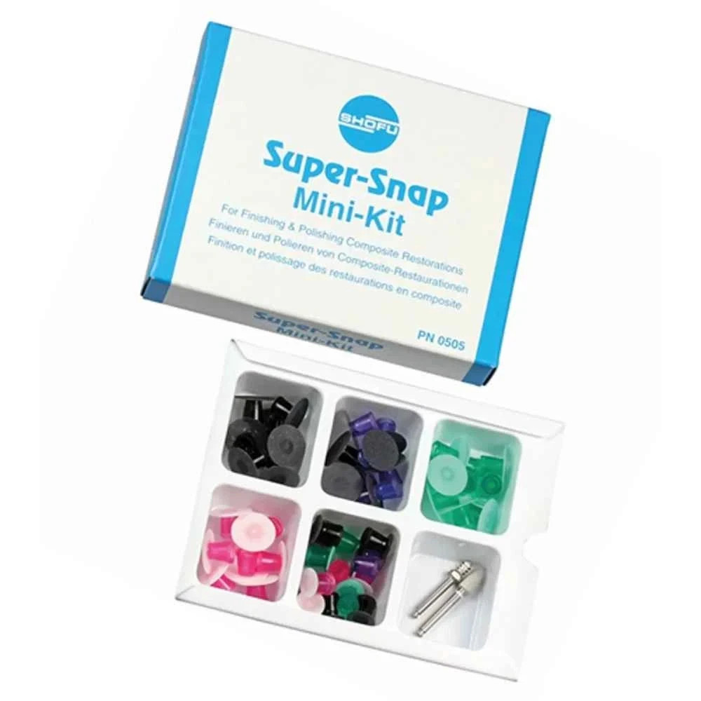 Shofu Super Snap Mini Kit CA Finishing & Polishing Kits Free II Ship