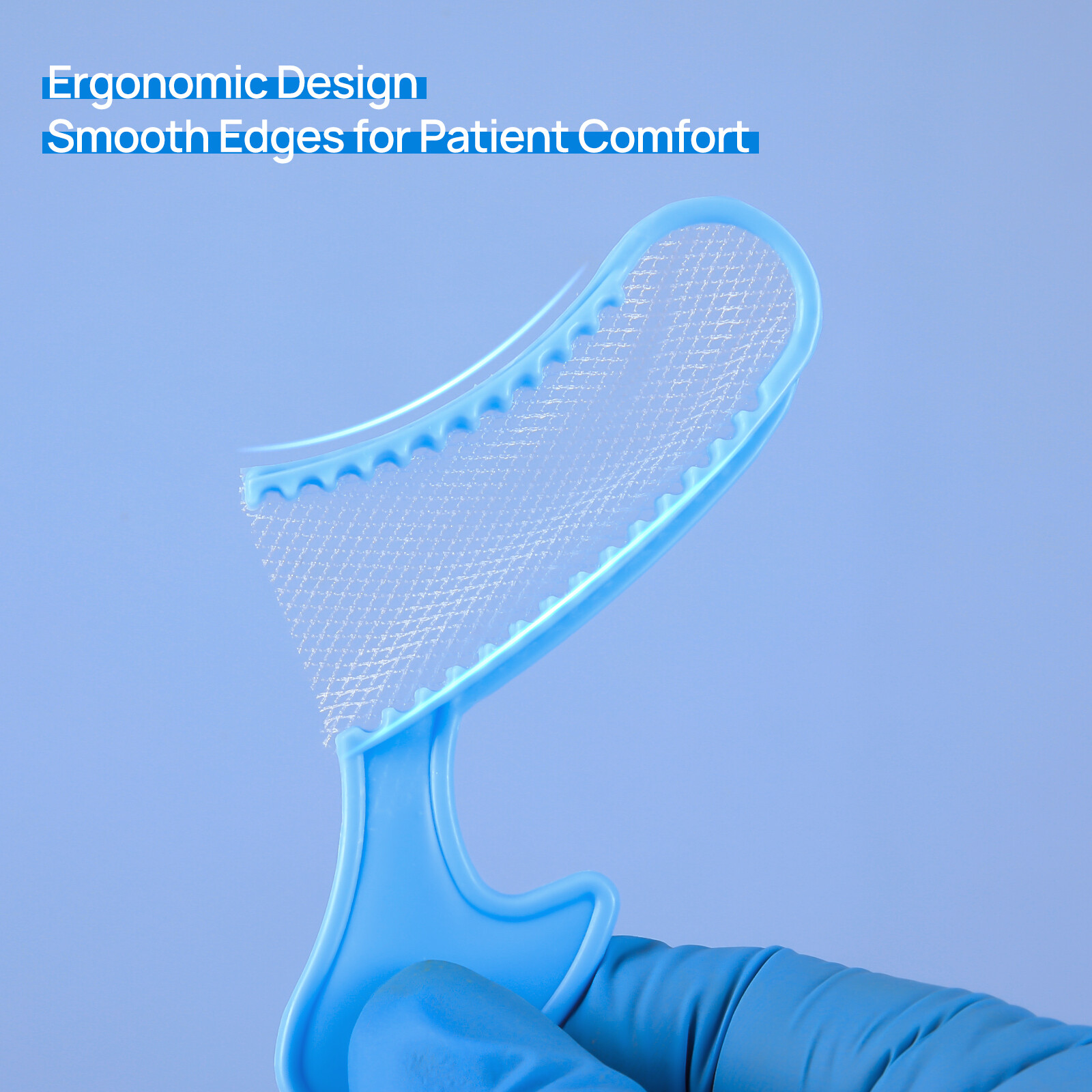Dental Impression Trays Triple Crown/Bridge/Counter Impression Bite Registration