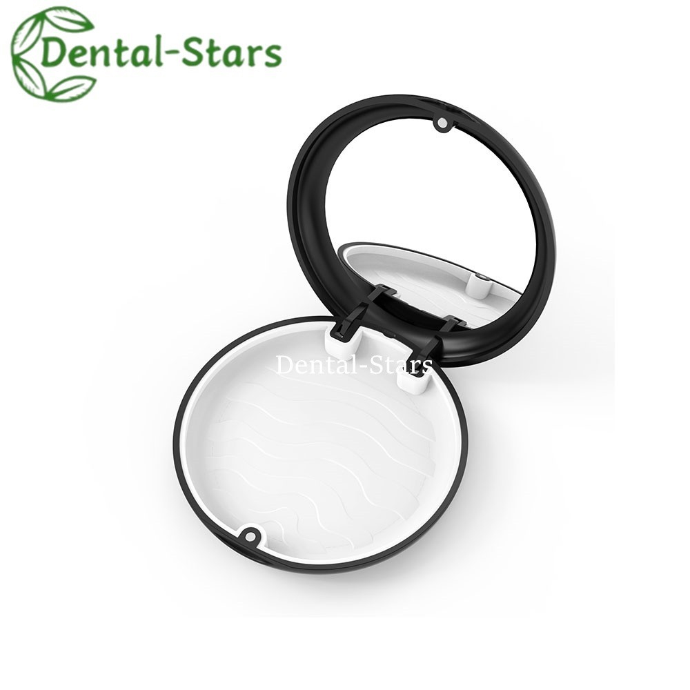 Dental Retainer Box Braces Orthodontic Aligner Case Magnetic Mouth Guard Box