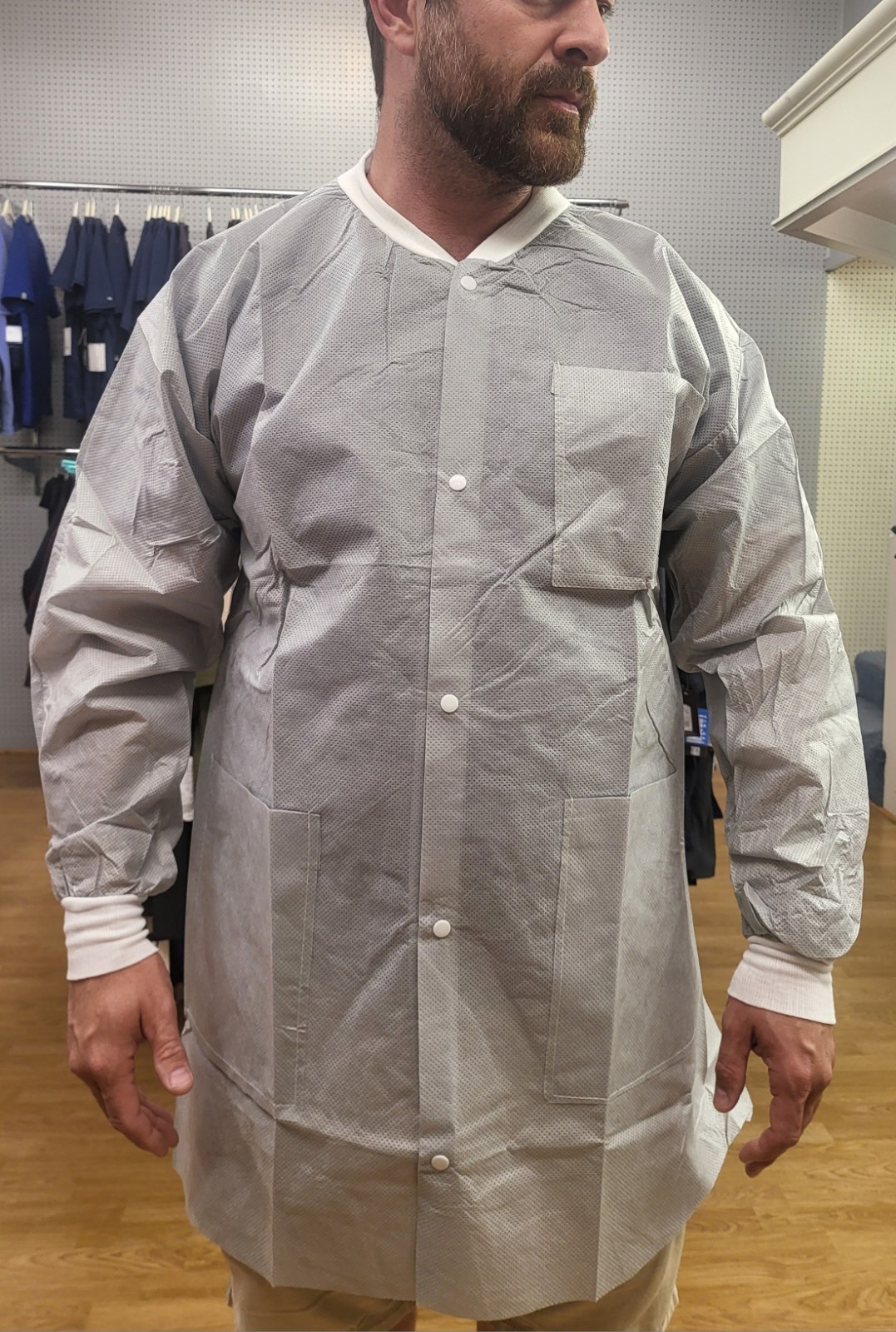 Disposable Lab Coats For Medical Or Dental Mixed Lot Sizes Med And XL Unisex