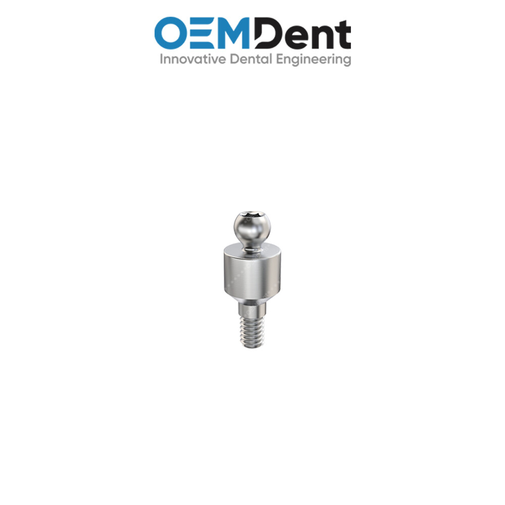 Straight Ball Attachment – DSI® Hexagon 2.42mm Compatible