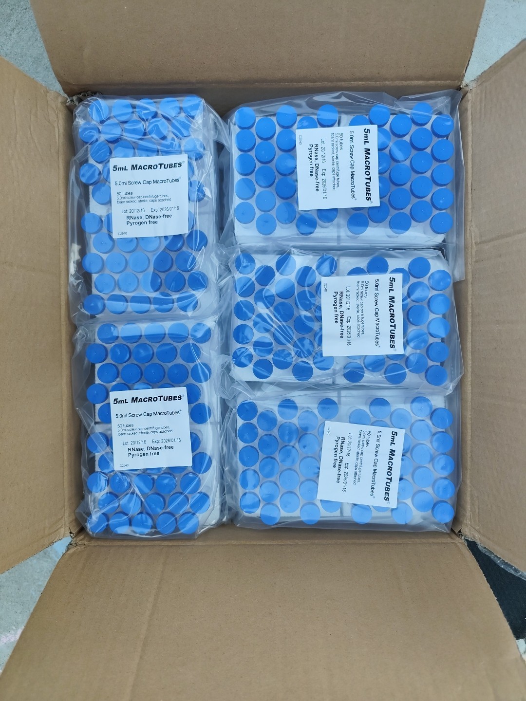 VWR Screw-Cap Centrifuge Tube 5 Macrotubes Cs 500