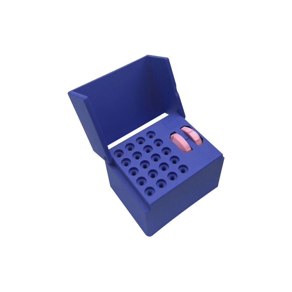 Dental Autoclavable Endodontic Files Holder With Memory Endo Box Block 20 Holes