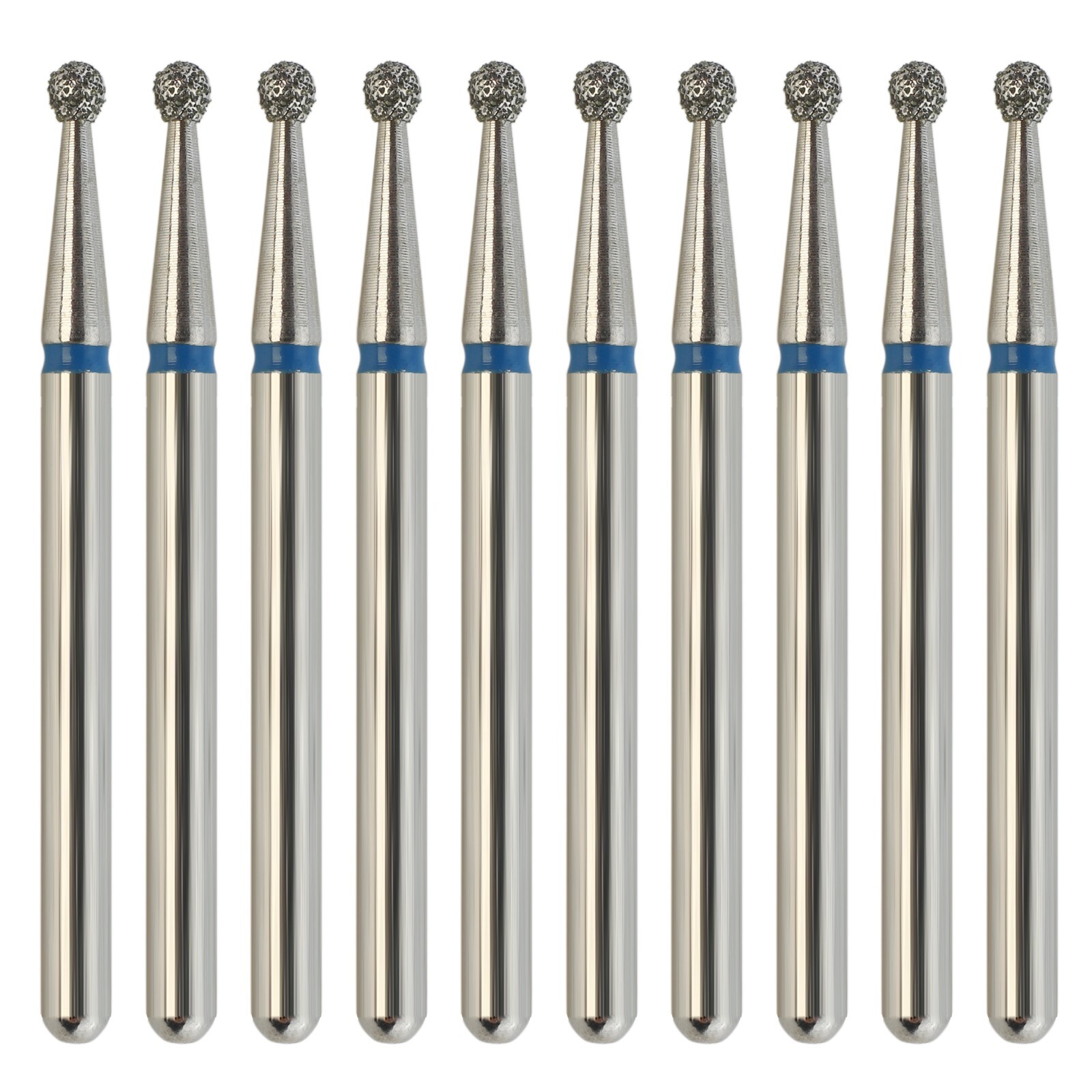 Dental Diamond Burs FG Surgical Length 22mm Round Ball 801L/012M BR-L45 Standard