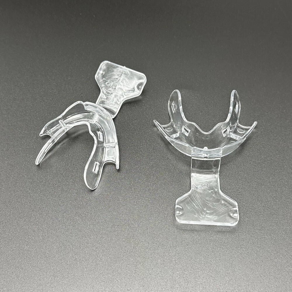 Plastic Dental Impression Trays Frame Cut Back Edentulous Jaw Sterilize 135℃