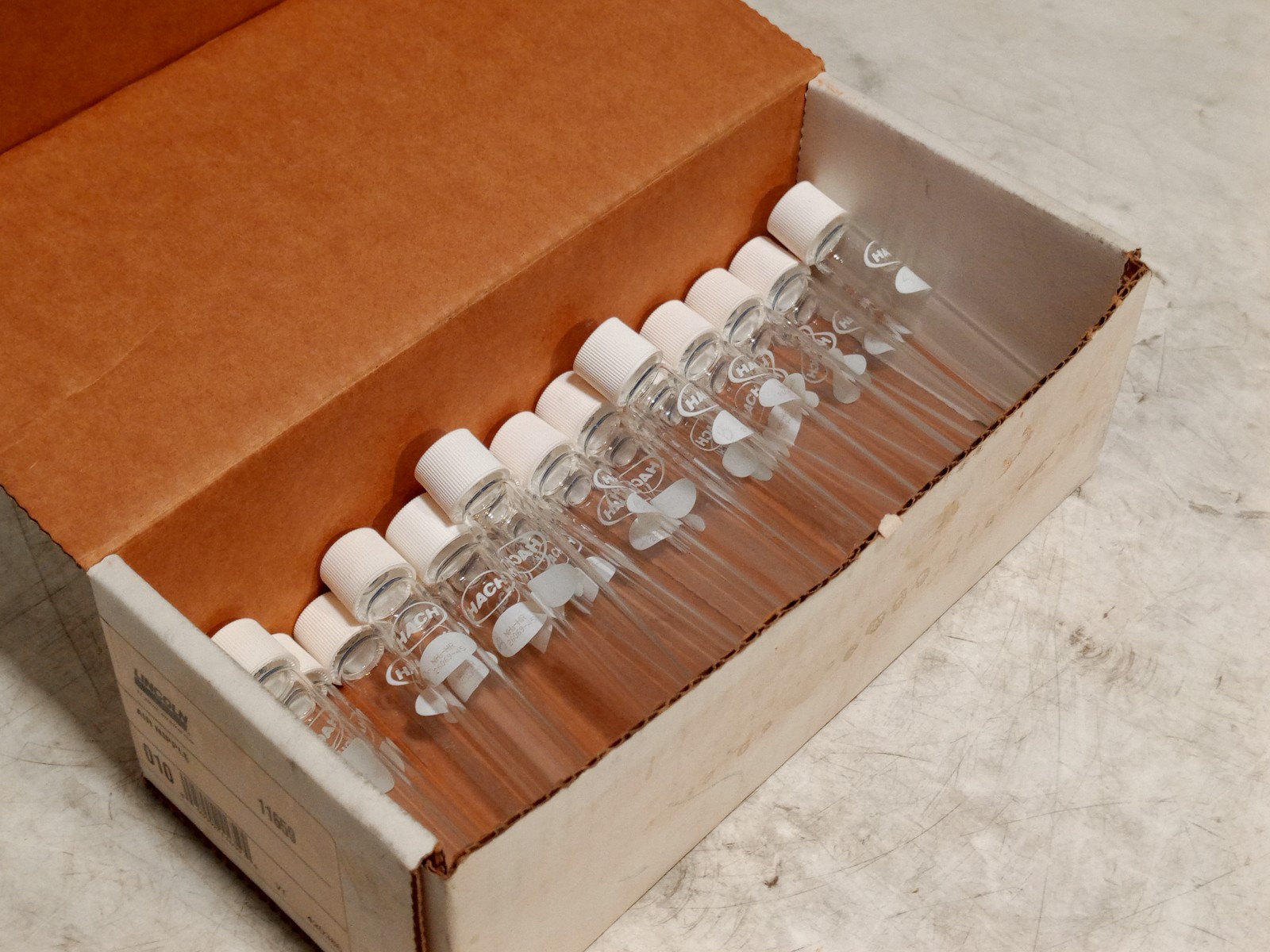 Linco 11559 HAC NH3-HR Glass Sample Vials Lot of 20 in box as shown