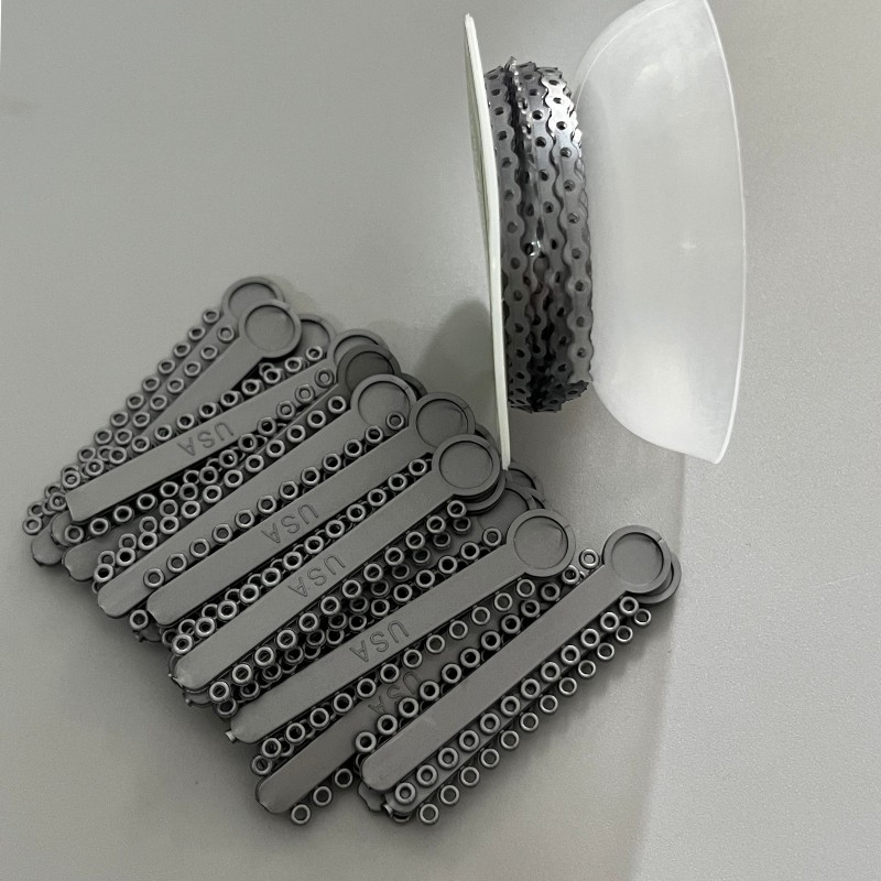 Dental Orthodontic Elastic Ligature Tie&Long/Short/Continuous Power Chain Sliver