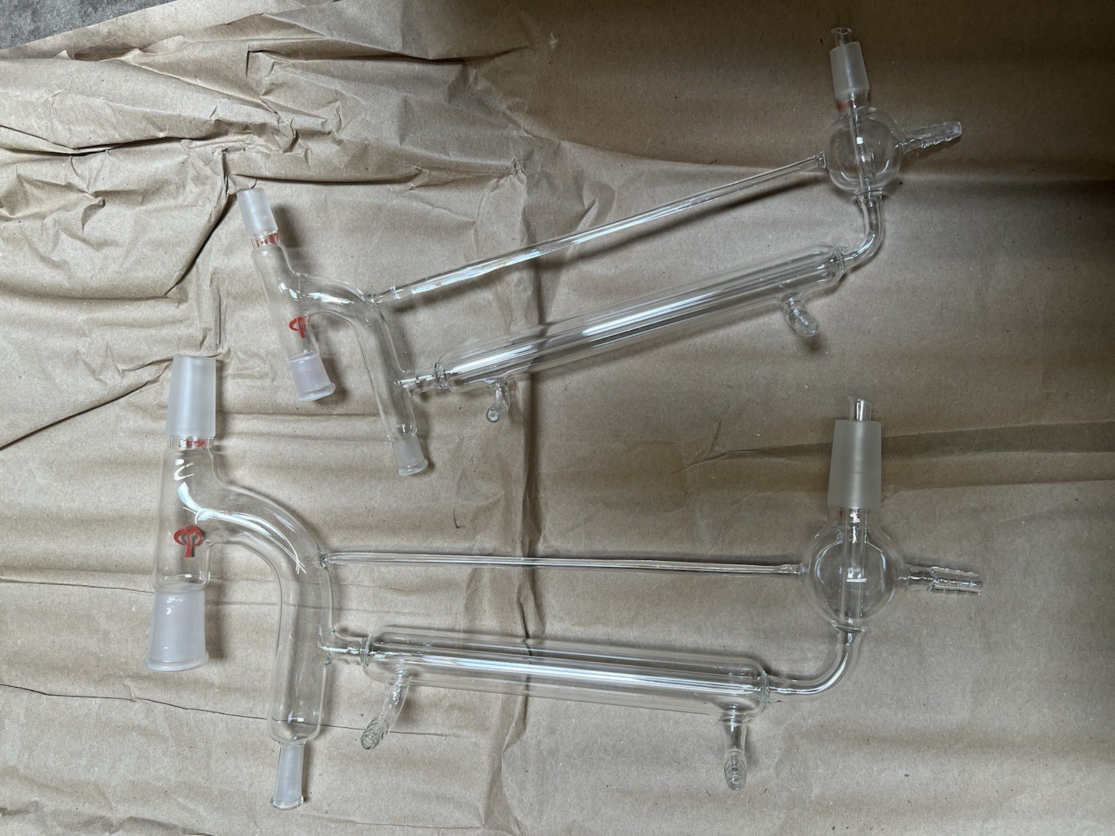 Claisen Distillation Head, 14/20 joints,190mm condenser