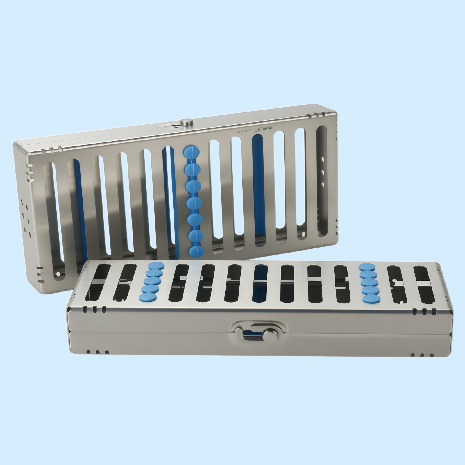 JMU Dental Autoclave Sterilization Cassette for 5-10 Instruments Autoclave Box
