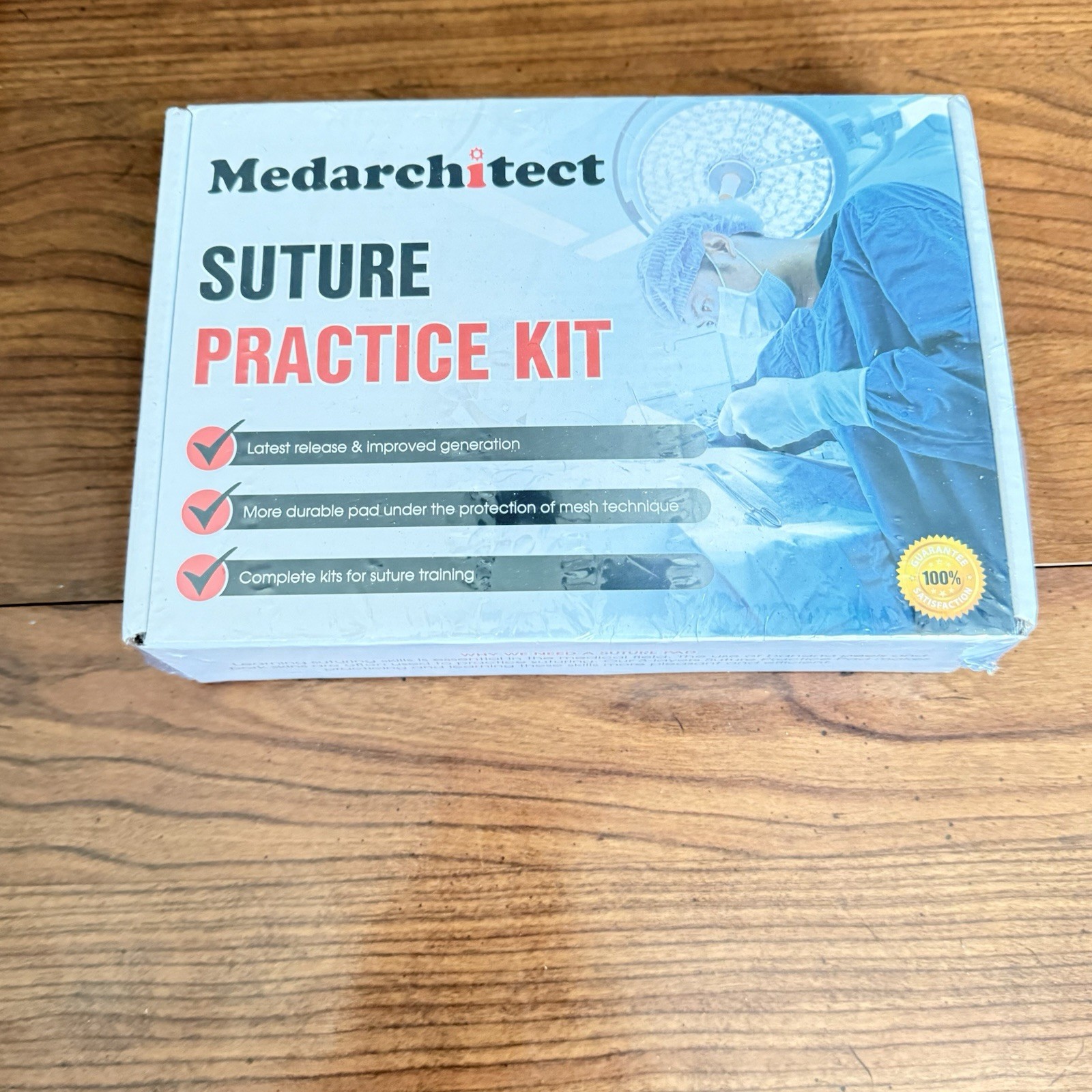 Medarchitect Suture Practice Kit (30 Pieces) SEALED