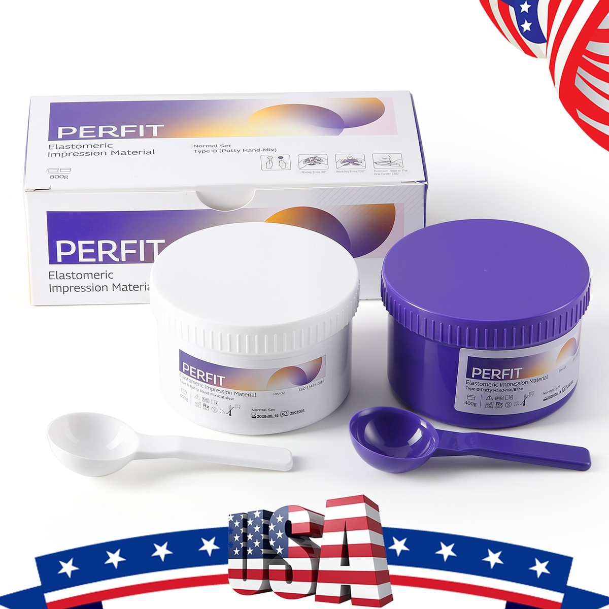 Dental Silicone Elastomeric Impression Material Heavy/Light Body Normal/Fast