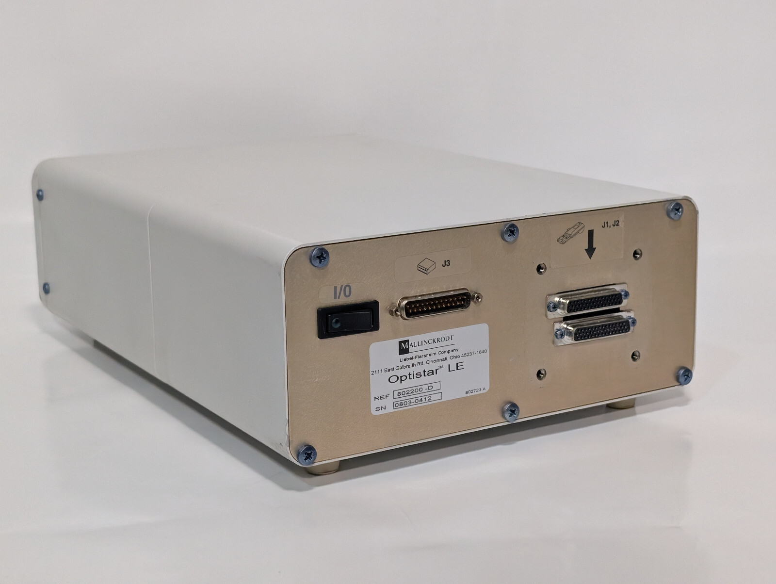 Mallinckrodt 802200-D Optistar LE MRI System Liebel-Flarsheim Co., As Shown