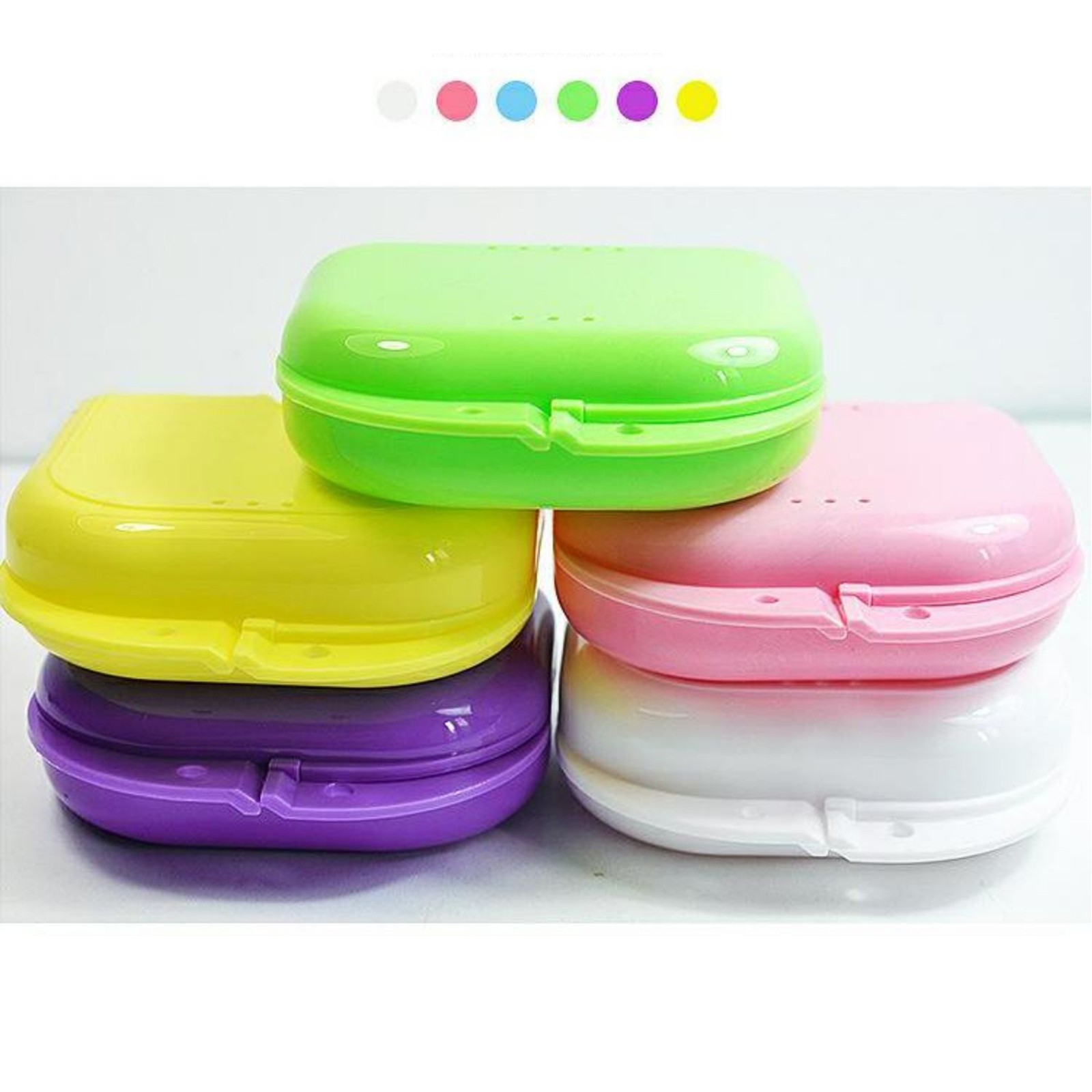Orthodontic Retainer Night Guard Box Denture Dental Case Sports – High Quality