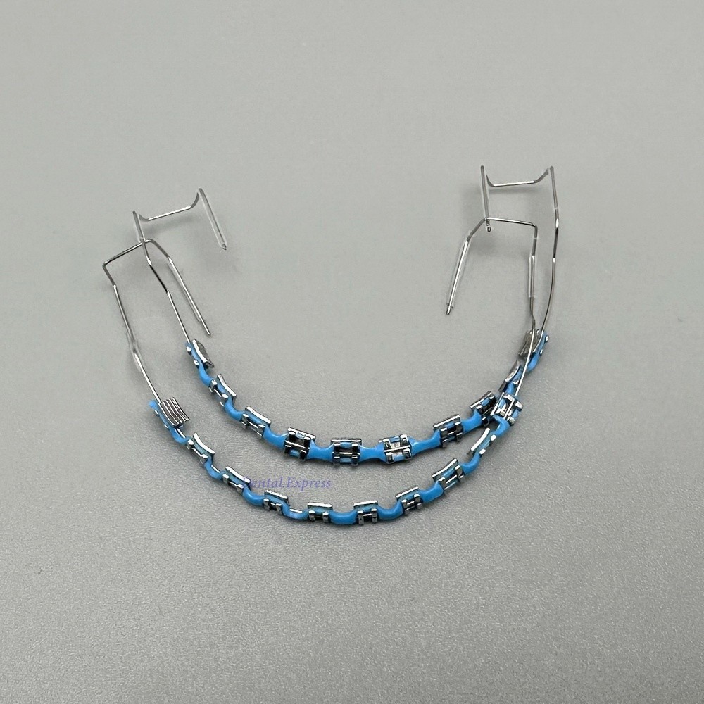 Dental Temporary Tooth Decoration Fake Bracket Orthodontic Power Chains Braces