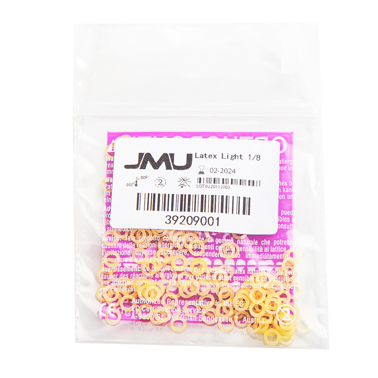 1000PCS JMU Dental Orthodontics Intraoral Bands Latex Elastic Rubber Made In USA