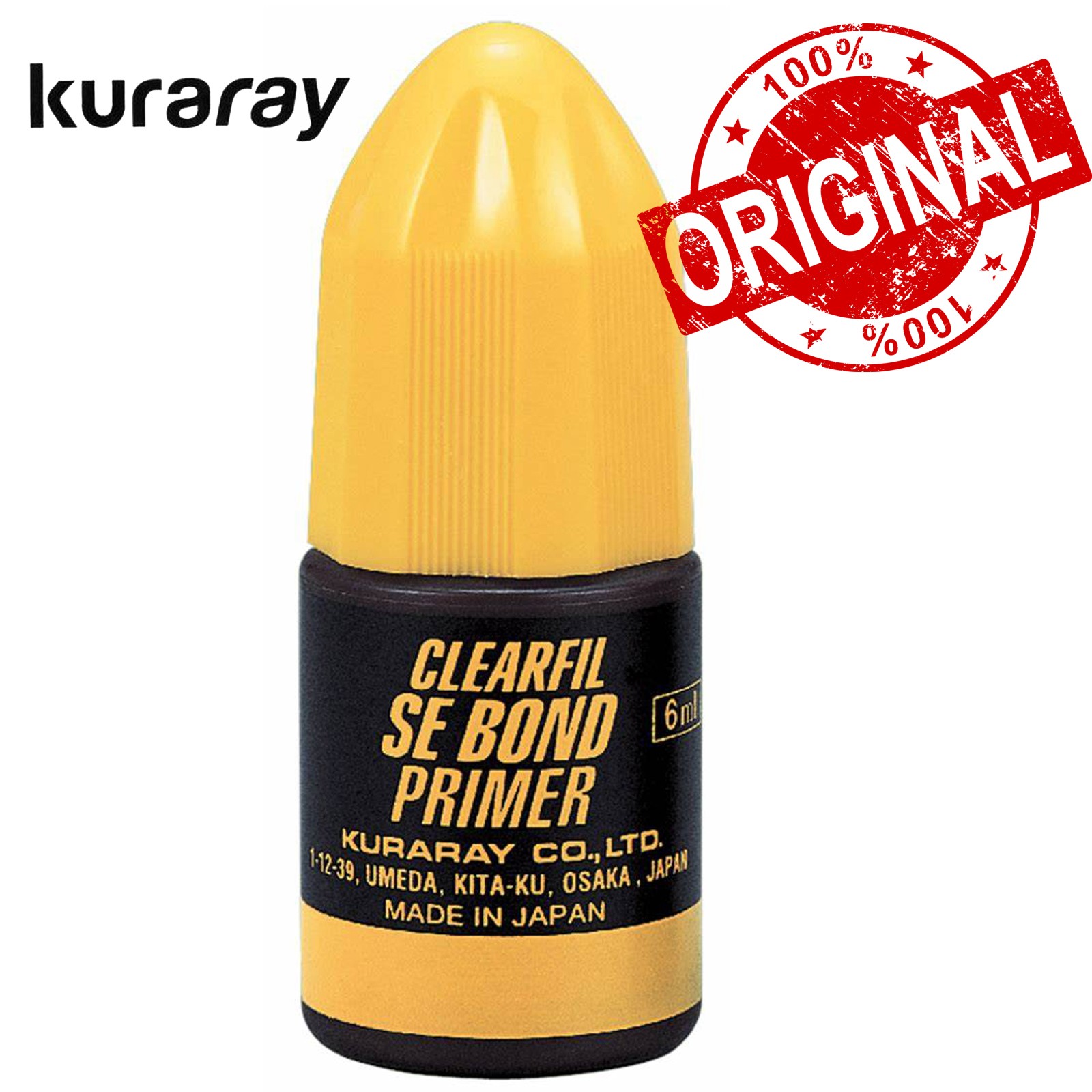 Kuraray 1982CN Clearfil SE Bond Light Cure Dental Bonding Agent Primer 6 mL
