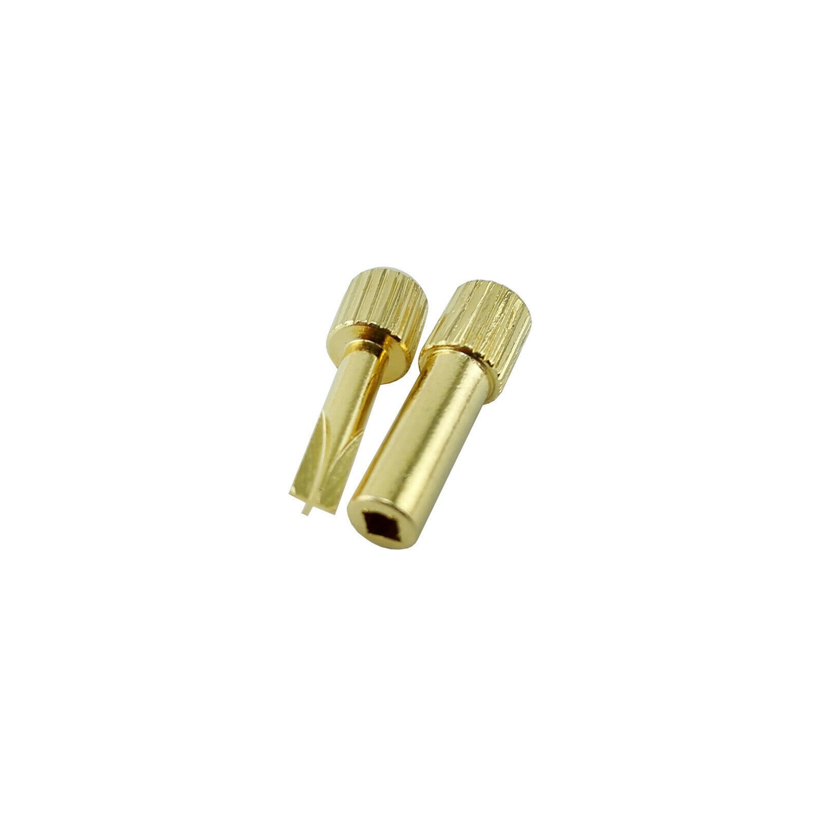 120/240pcs Dental Endo Screw Posts Root Canal Pins Conical Screws Gold Plated