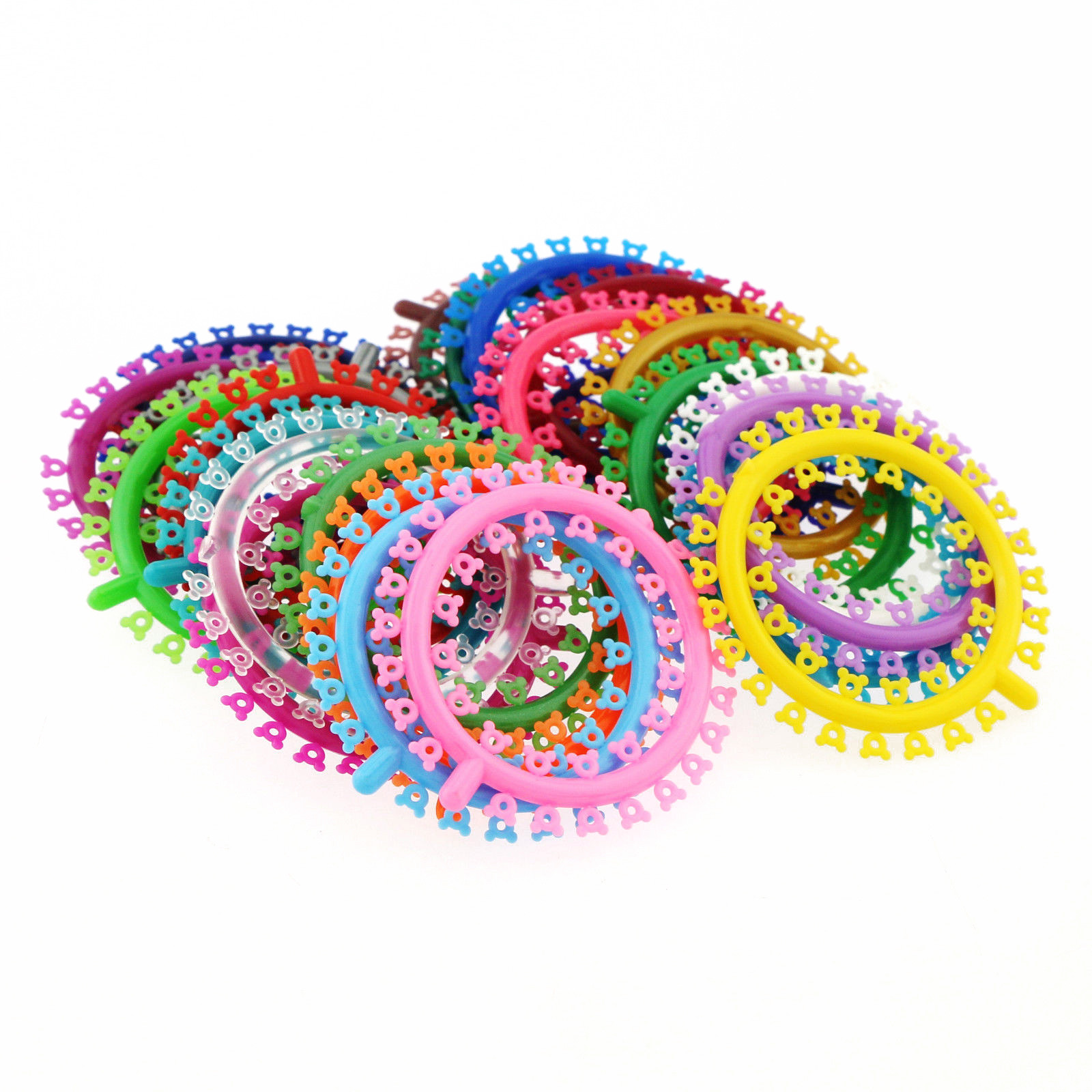 1000 Pcs Orthodontic Elastic Rubber Multi-Colored Mickey Design Ligature Tie