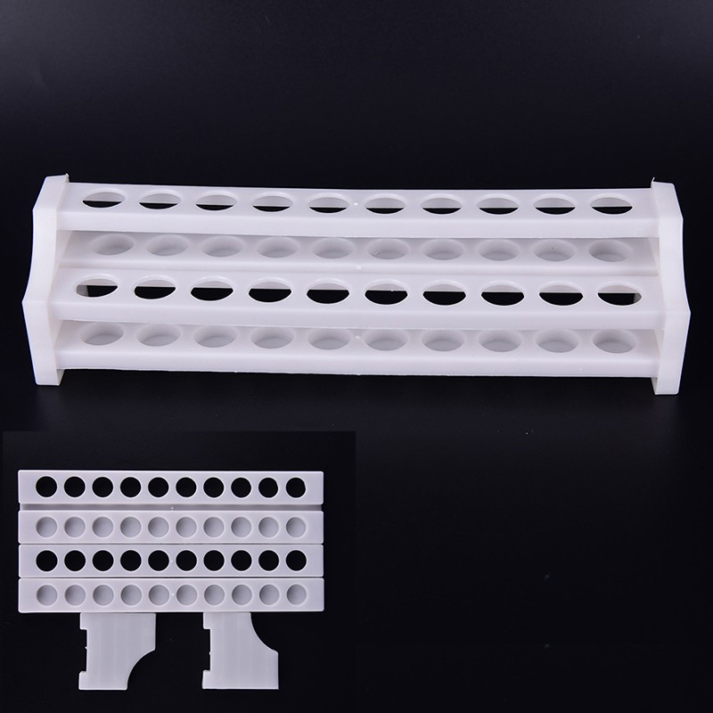 20 holes plastic test tube rack testing tubes holder storage stand lab suppl=t=