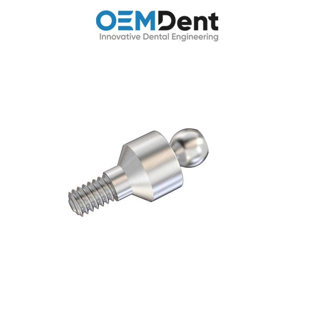 Straight Ball Attachment – DSI® Hexagon 2.42mm Compatible