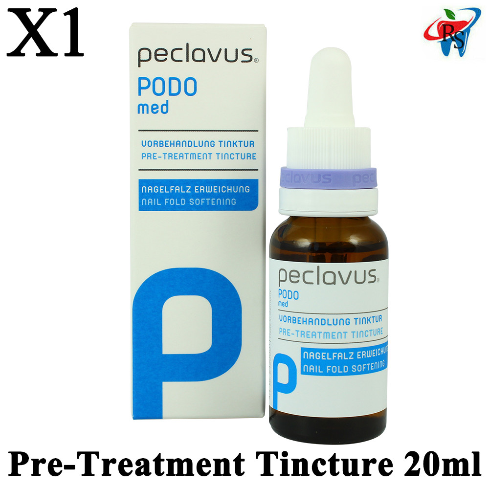 Ruck Peclavus PODOMed Pre Treatment Tincture Cuticle Preparing Rough Skin 20ml