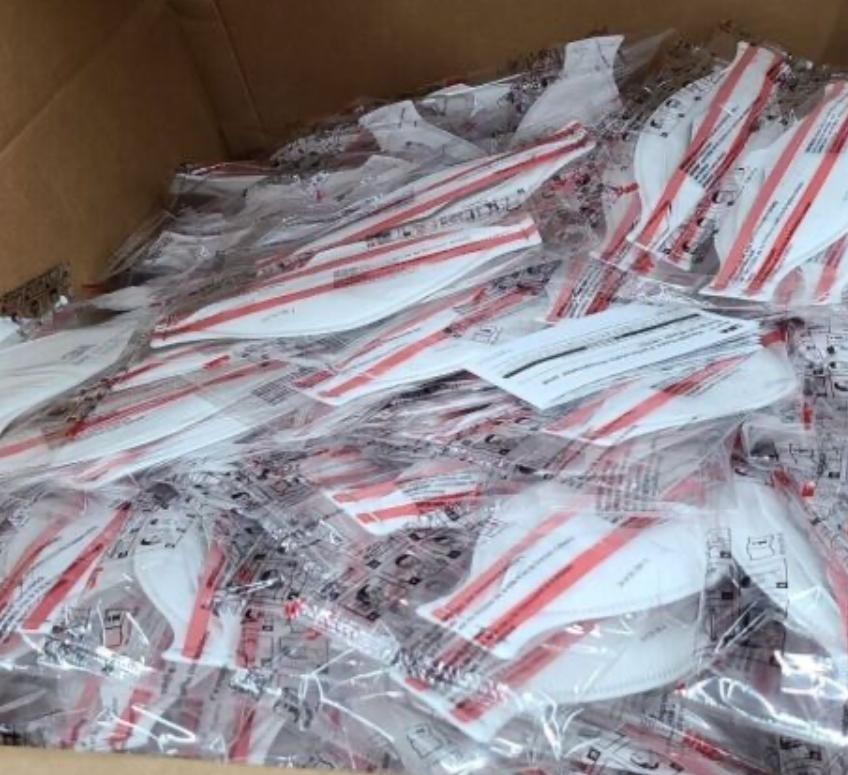 3M Case of 440 Aura N95 1870+ Respirator and Surgical Face Masks