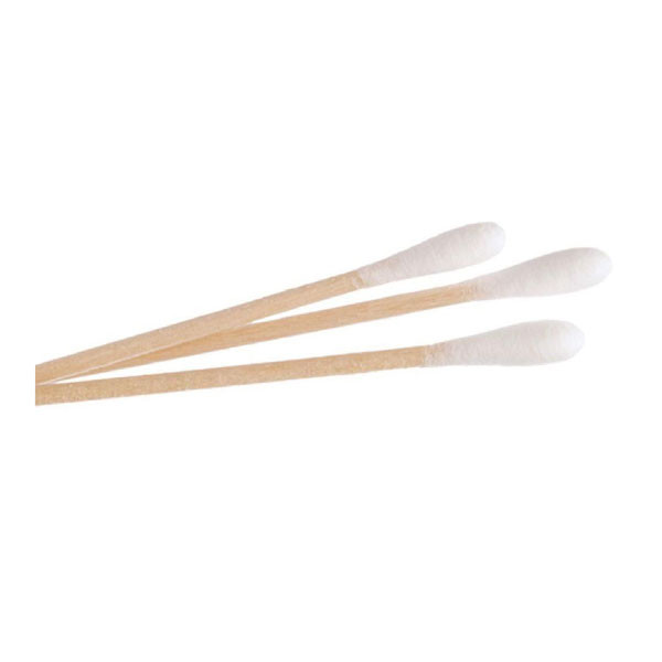 1000 pcs Non-Sterile Disposable 6″ Inch Cotton Tipped Applicators