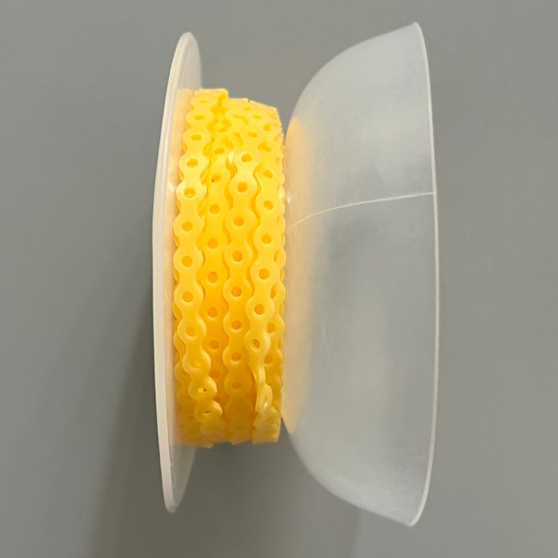 Dental Orthodontic Elastic Ligature Tie&Long/Short/Continuous Power Chain Yellow