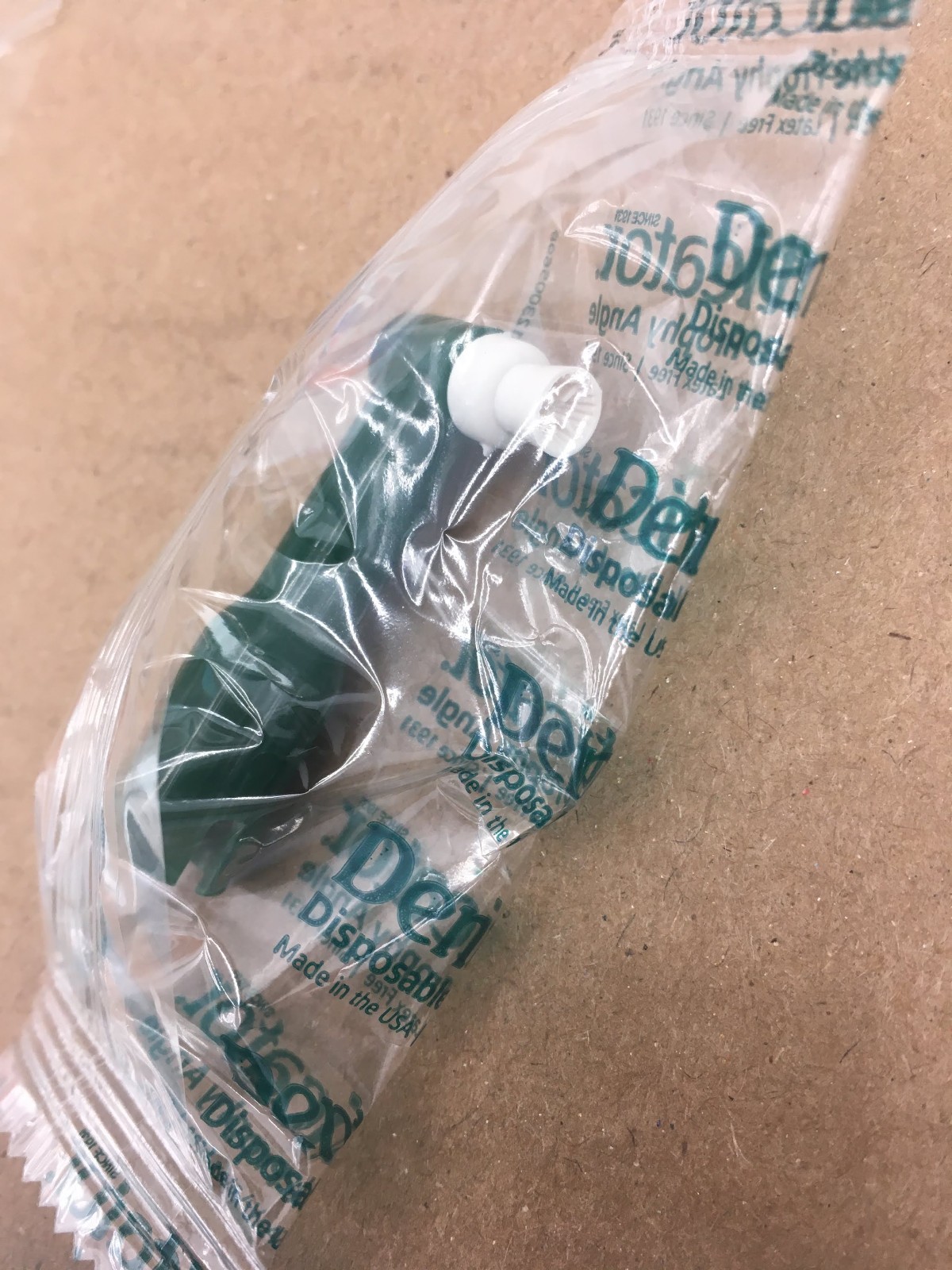 Denticator Original Green Prophy Angle (Firm White cup – 144ct) #501214