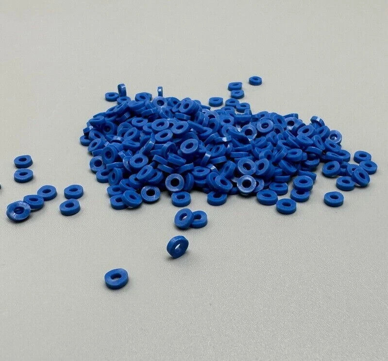 1000 Pcs/Pack Dental Rubber Force Orthodontic Separator Blue Ties Elastic Band