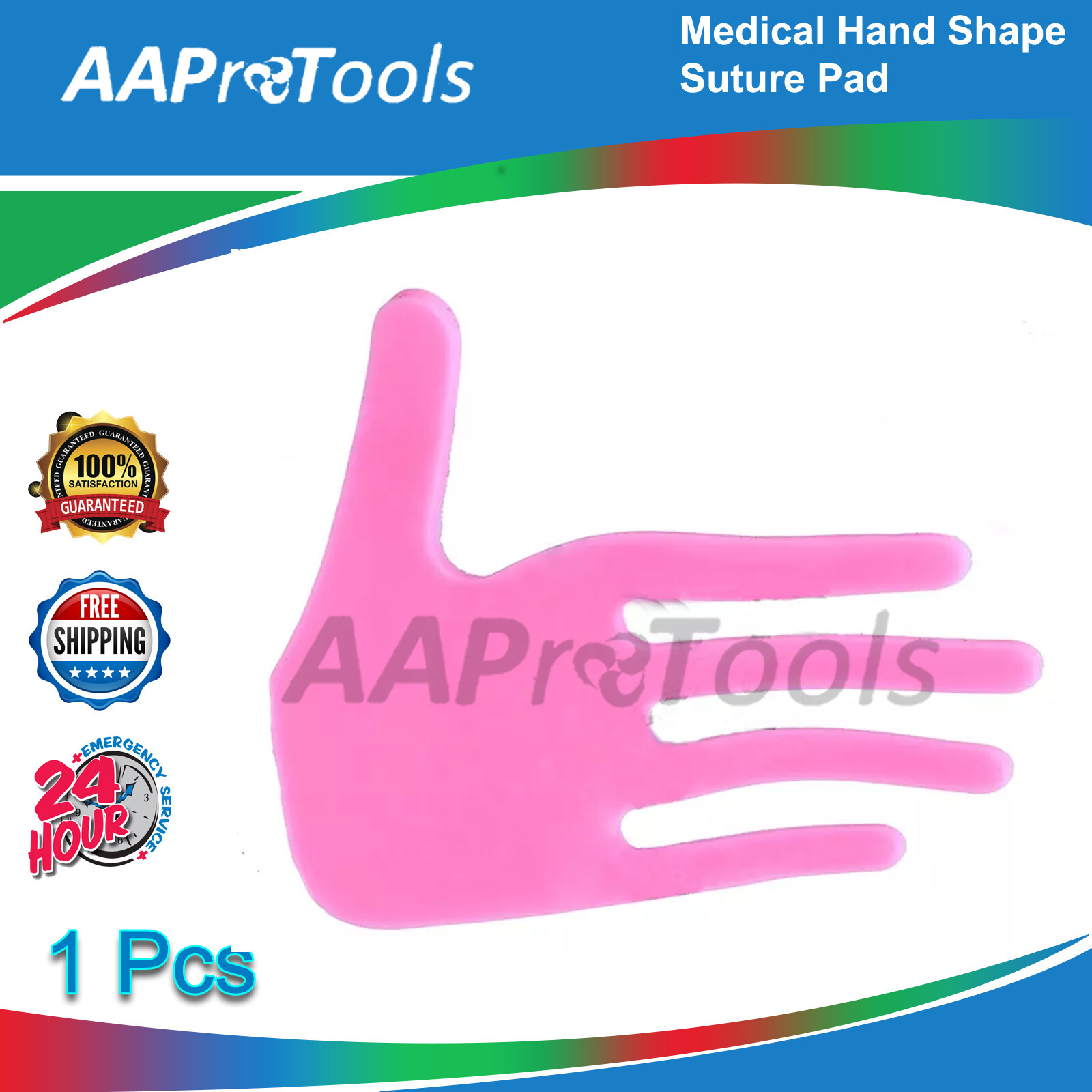 New Suture Practice Pad Plain Hand Shape Silicon Skin Training Pads For Students