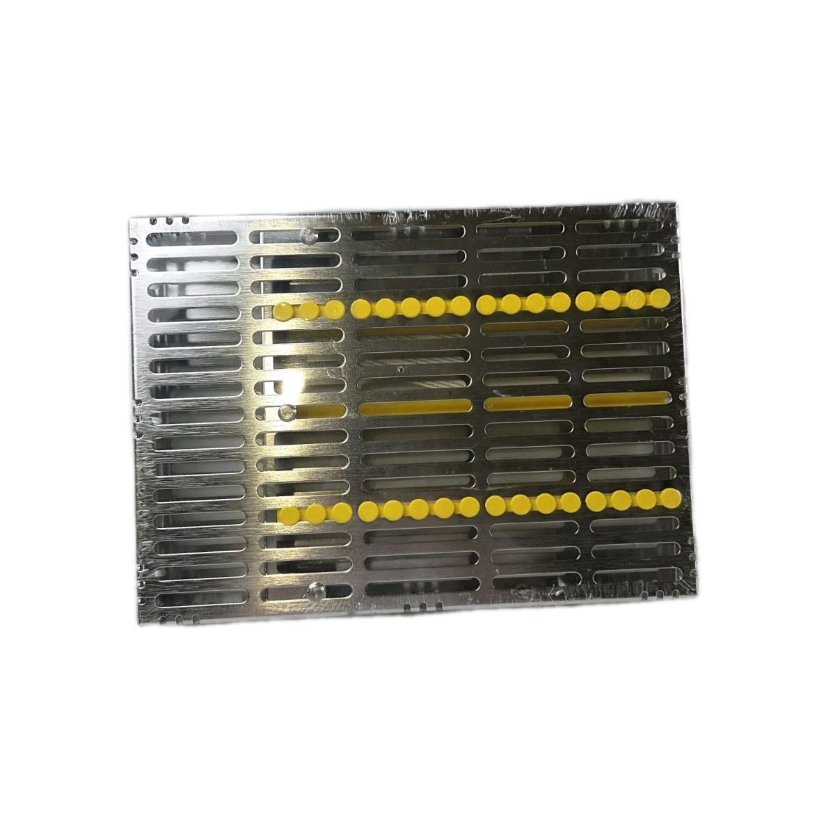 Hu-Friedy IM4165 IMS Cassette, 16 Instrument, Yellow, 8″ x 11″ x 1.25″