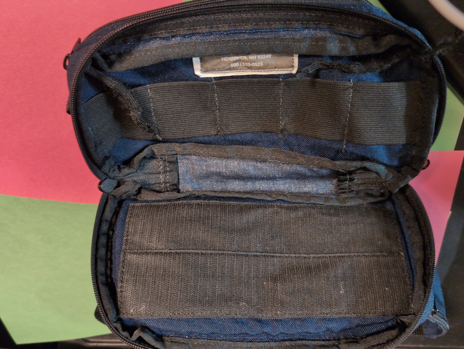 blue Bound Tree Corp medical equipment bag first responders