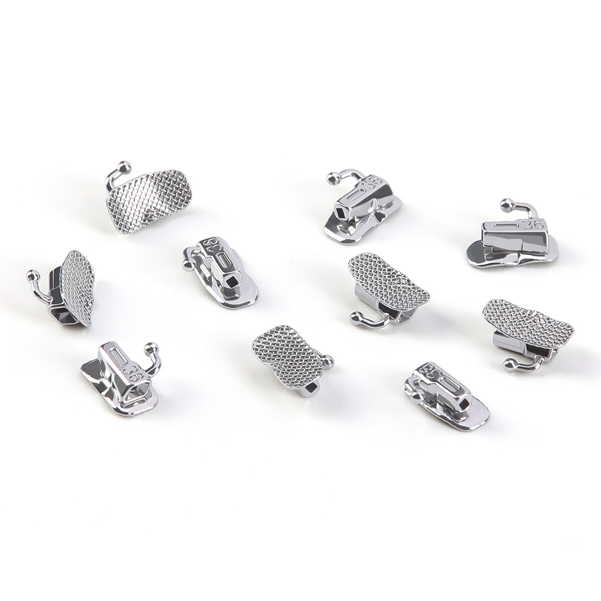 AZDENT Dental Orthodontic Buccal Tubes 1st 2nd Molar Tube Roth MBT 022 Bondable
