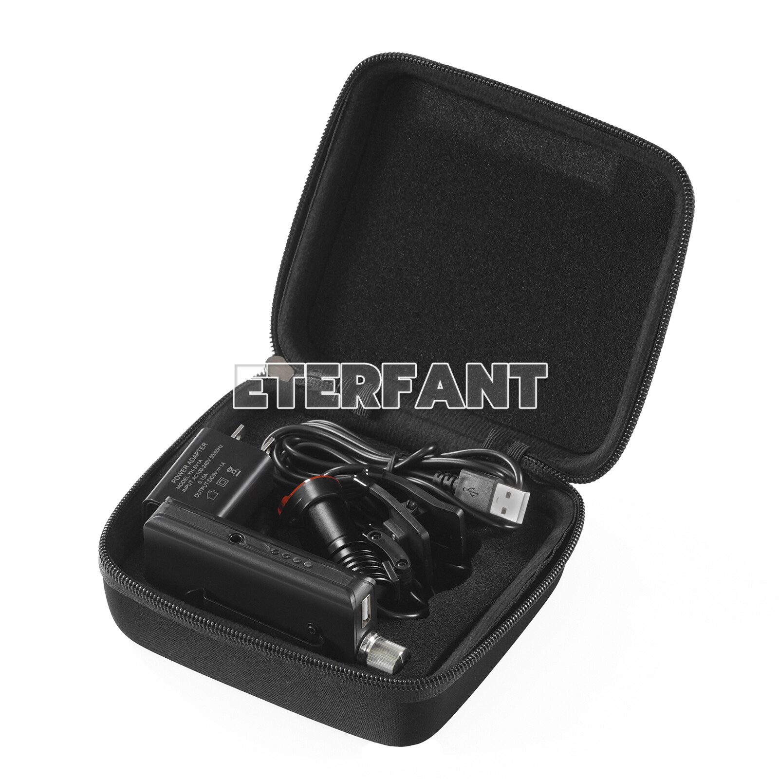 ETERFANT Dental 5W LED Headlight Lamp Metal Clip W/Filter for Binocular Loupes