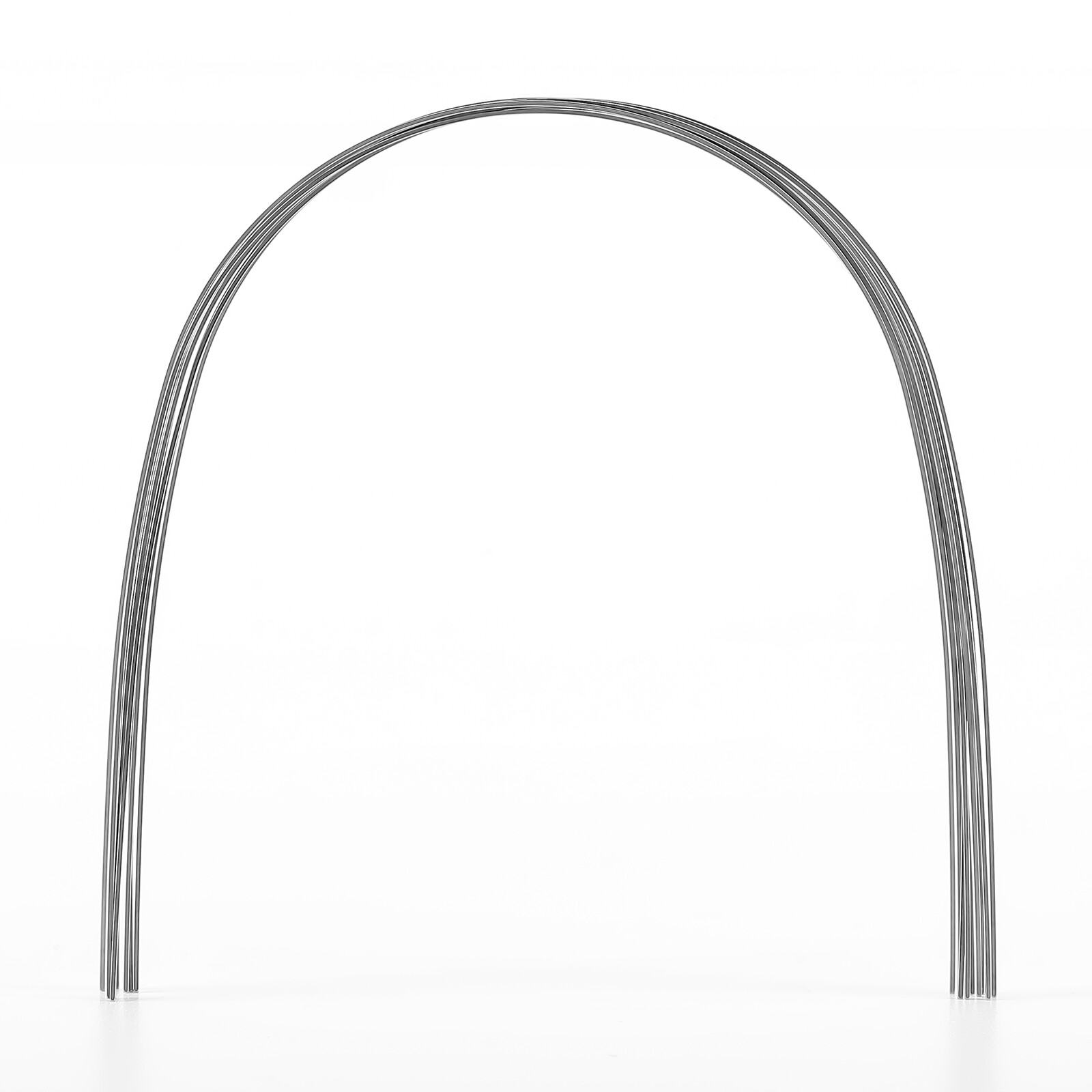 10/PK JMU NiTi ArchWire Super Elastic Full Size Natural Form Round/Rectangular