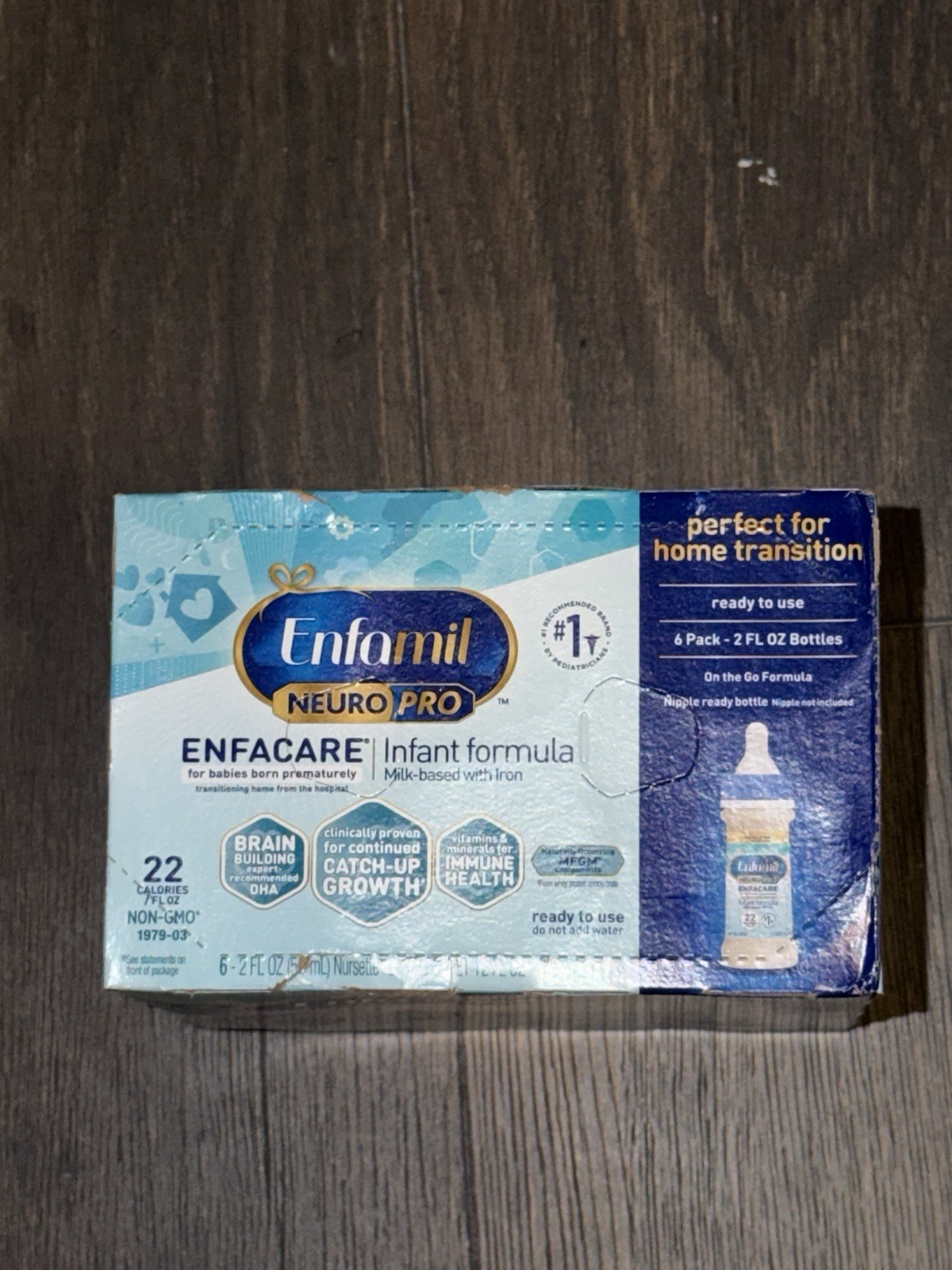 Enfamil NeuroPro ENFACARE Infant Powder Formula | 2 FL Oz 24BOTTLES 4PACK