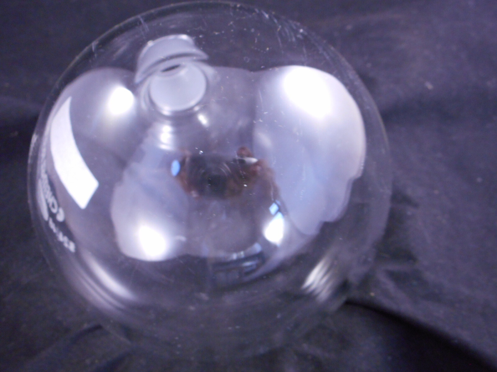 CHEMGLASS Round Bottom Flask 500mL Single Neck 24/40 Heavy Wall CG-1506-20